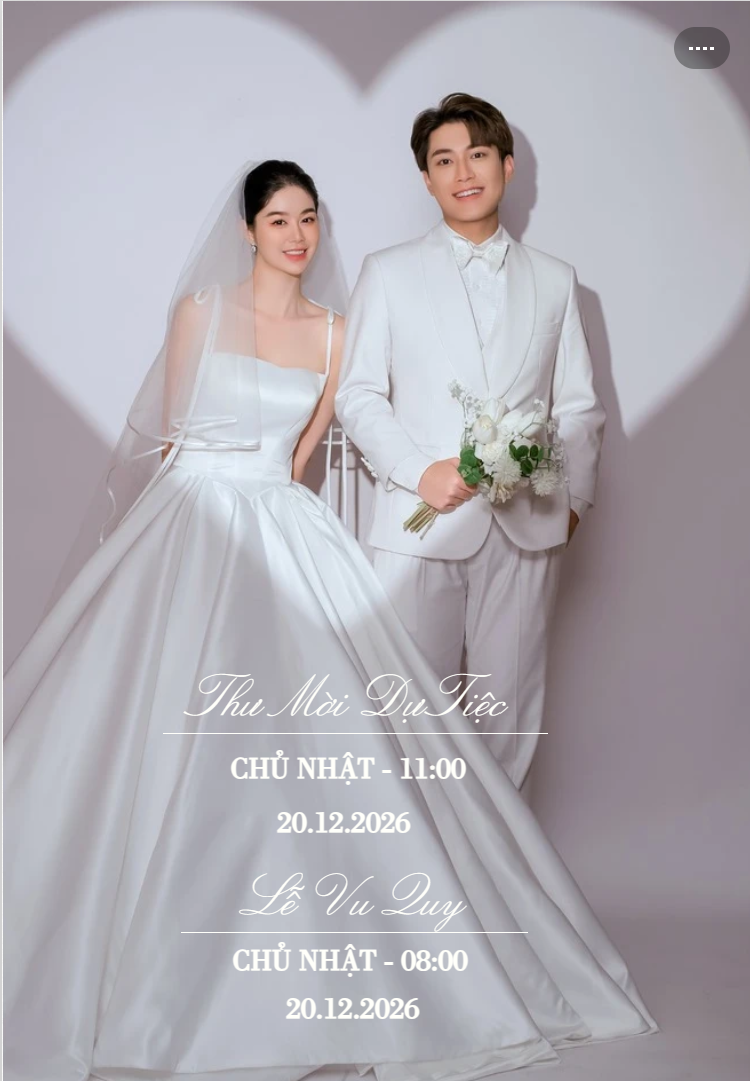 Mẫu thiệp cưới online Thiệp cưới 23
